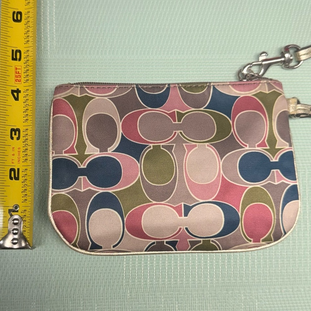 Coach Multicolored Patterned Clutch - image 6